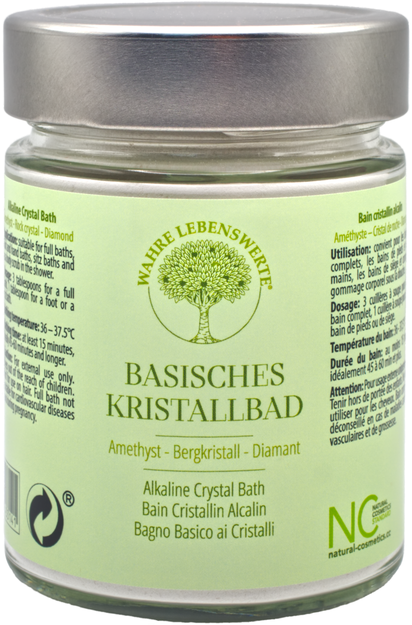 Basisches Kristallbad