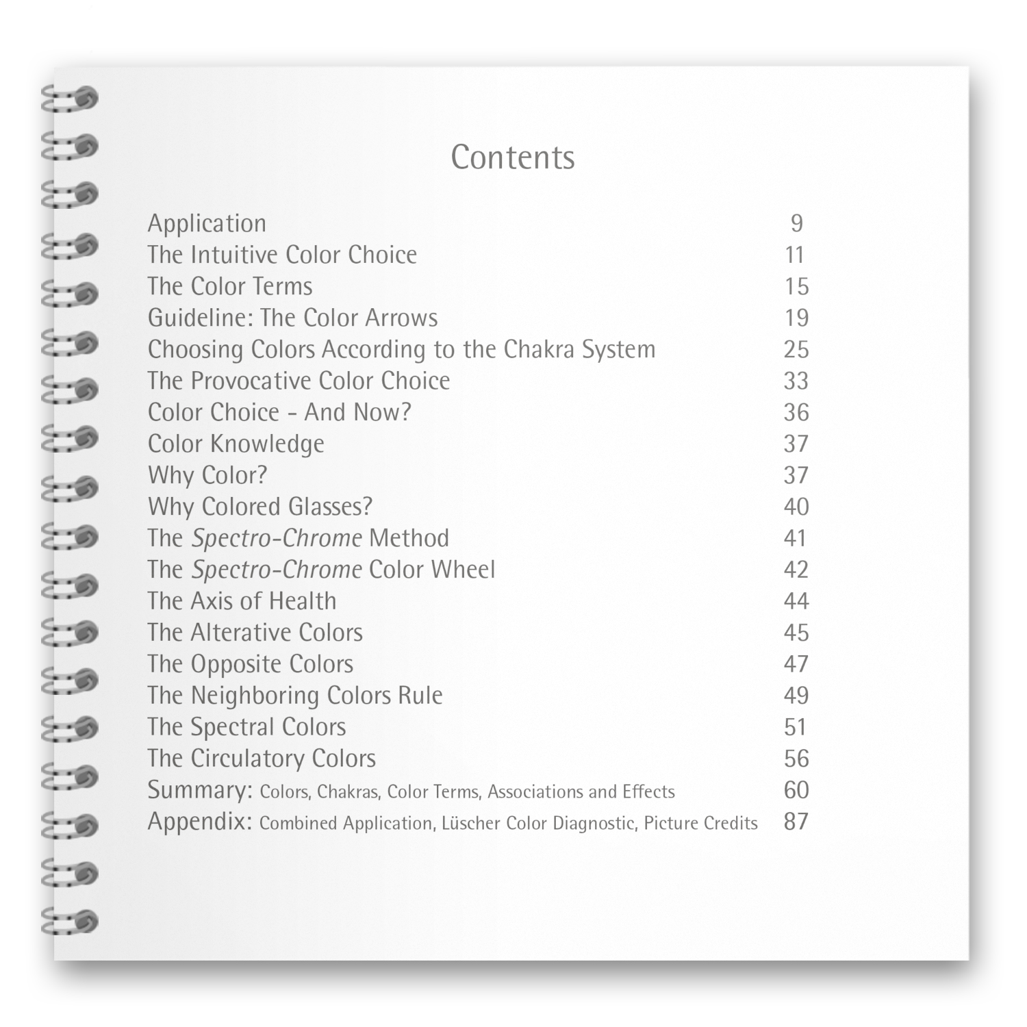 Buch "Manual Color Glasses" (Englisch)