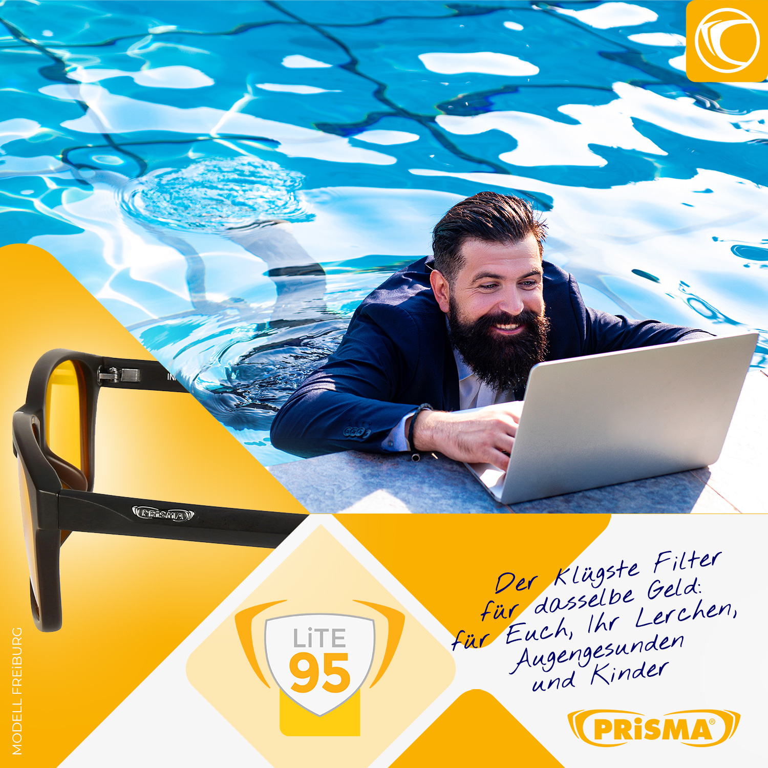 LiTE95 FREiBURG – Brille BluelightProtect